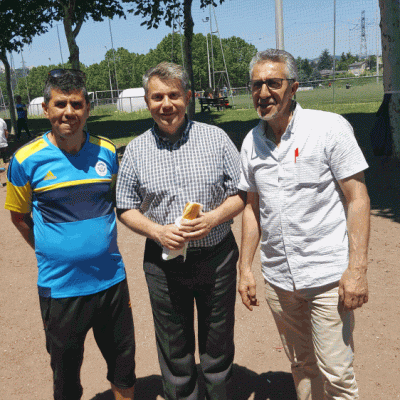 Tournoi  de foot des clubs amis de l'ASSE organisé par AGSE