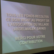 Au profit du village