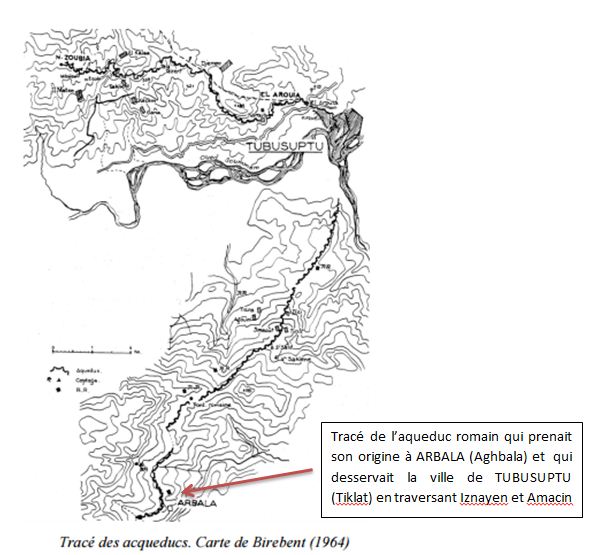 Acqueduc Arbala (Aghbala) vers tiklaT