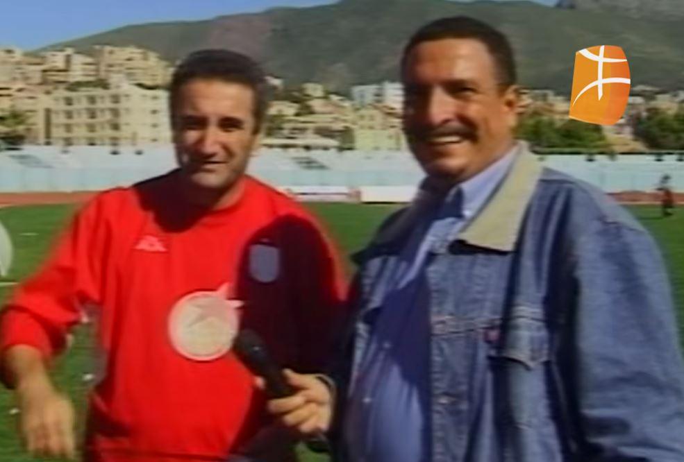 Djamel menad et ahmed djannadi au stade de bejaia